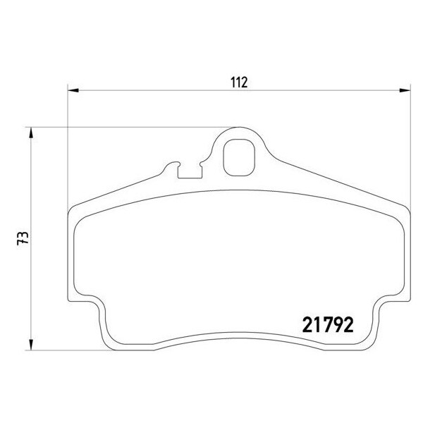 Pagid Brakes Disc Brake Pad, 355018481 355018481 - main
